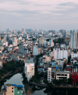 An image of the Hanoi cityscape