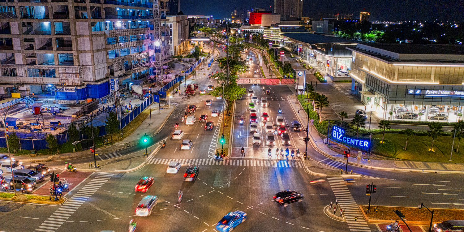 An image of Bandung intersection