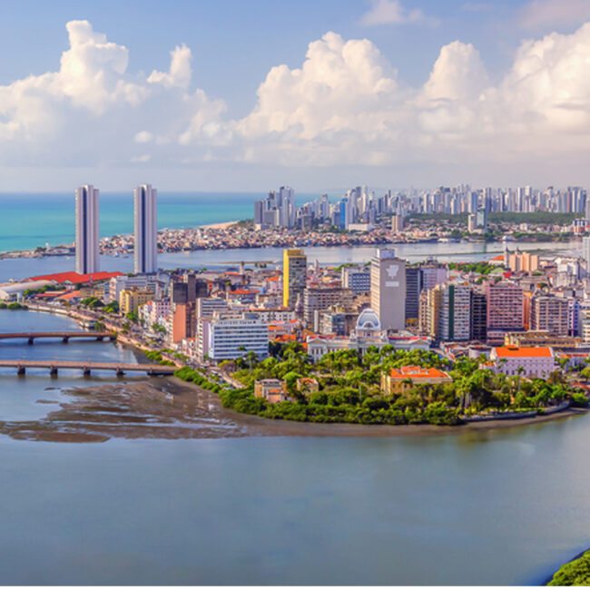 An image of Recife skyline