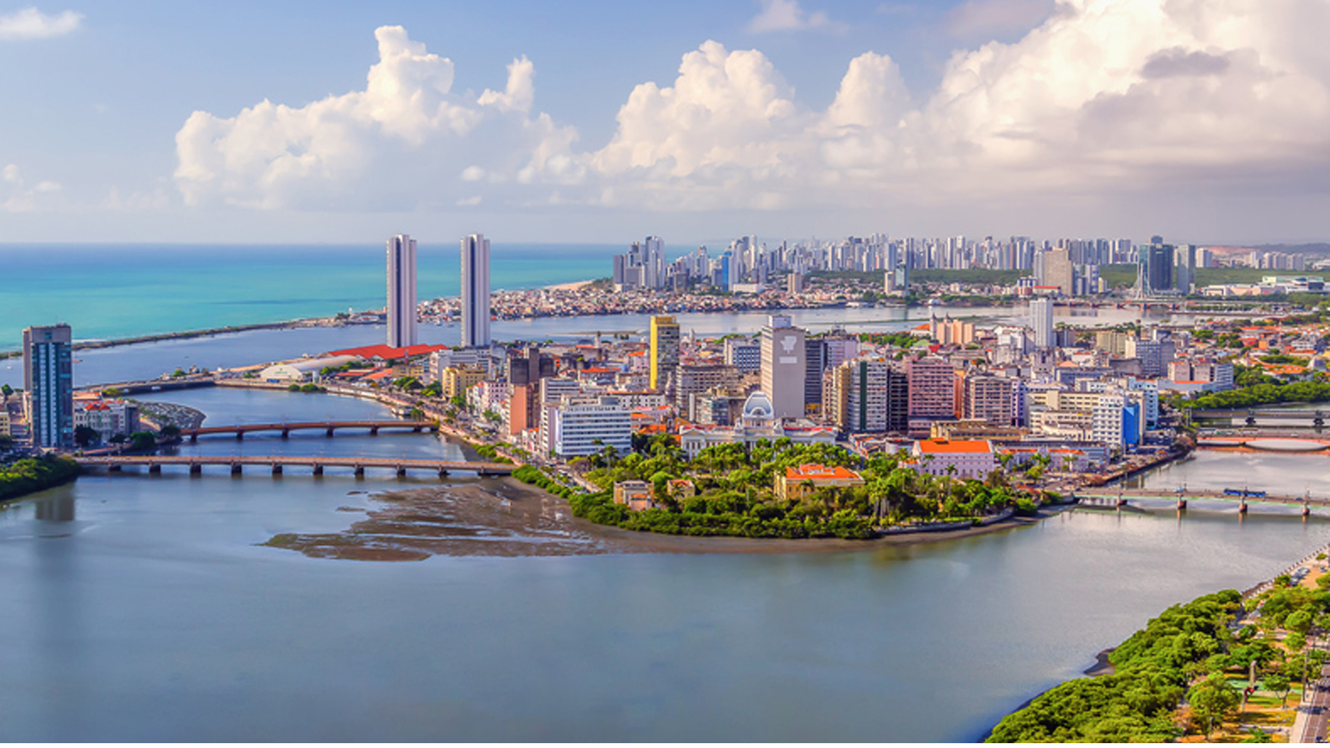 An image of Recife skyline