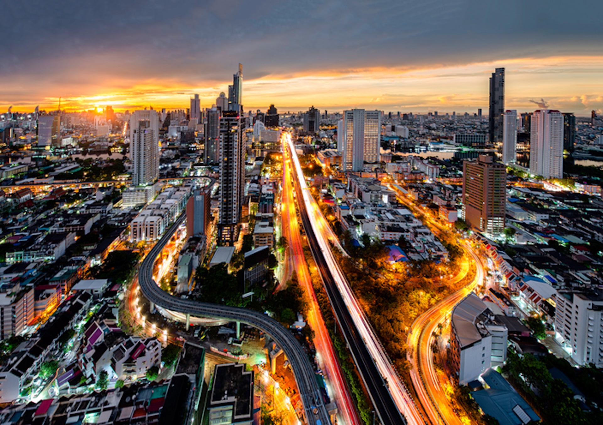Photo of CBD of Bangkok